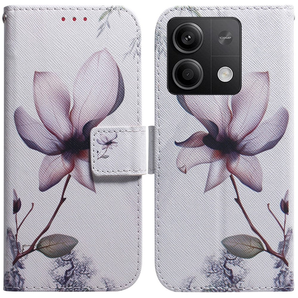 For Xiaomi Redmi Note 13 5G / Note 13 5G (China) Phone Case Wallet Cover with Pattern Print