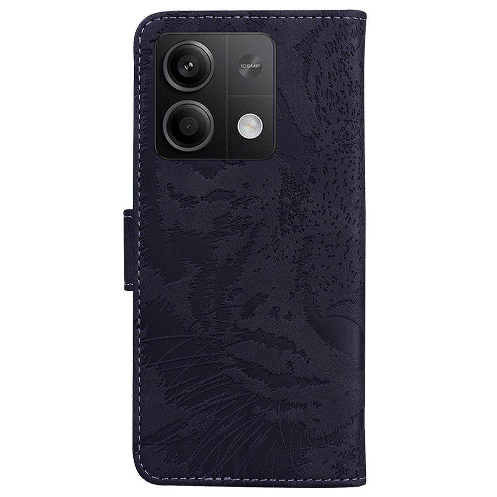 For Xiaomi Redmi Note 13 5G /  Note 13 5G (China) Leather Wallet Case Tiger Pattern Cover