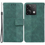 For Xiaomi Redmi Note 13 5G / Note 13 5G (China) Case Geometry Pattern Leather Cover Wallet