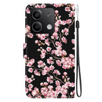 For Xiaomi Redmi Note 13 5G Leather Case Pattern Printing Wallet Cover