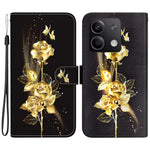 For Xiaomi Redmi Note 13 5G Leather Case Pattern Printing Wallet Cover
