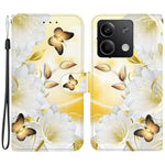 For Xiaomi Redmi Note 13 5G Leather Case Pattern Printing Wallet Cover