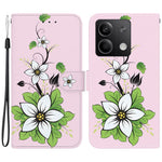 For Xiaomi Redmi Note 13 5G Leather Case Pattern Printing Wallet Cover