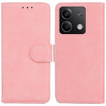 For Xiaomi Redmi Note 13 5G / Note 13 5G (China) Leather Case Solid Color Wallet Flip Cover