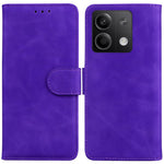 For Xiaomi Redmi Note 13 5G / Note 13 5G (China) Leather Case Solid Color Wallet Flip Cover