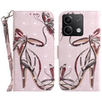 For Xiaomi Redmi Note 13 5G / Note 13 5G (China) Case 3D Pattern Print Leather Cover with Strap