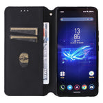 For Asus ROG Phone 8 Pro 5G / 8 5G Wallet Case Leather Magnetic Auto Closing Imprint Cover