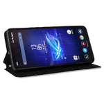 For Asus ROG Phone 8 Pro 5G / 8 5G Wallet Case Leather Magnetic Auto Closing Imprint Cover