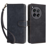 For OnePlus Ace 3 5G / 12R 5G Leather Case Stand RFID Blocking Phone Cover with Hand Strap