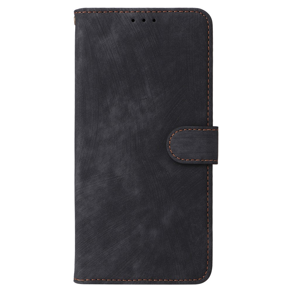 For OnePlus Ace 3 5G / 12R 5G Leather Case Stand RFID Blocking Phone Cover with Hand Strap