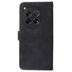 For OnePlus Ace 3 5G / 12R 5G Leather Case Stand RFID Blocking Phone Cover with Hand Strap