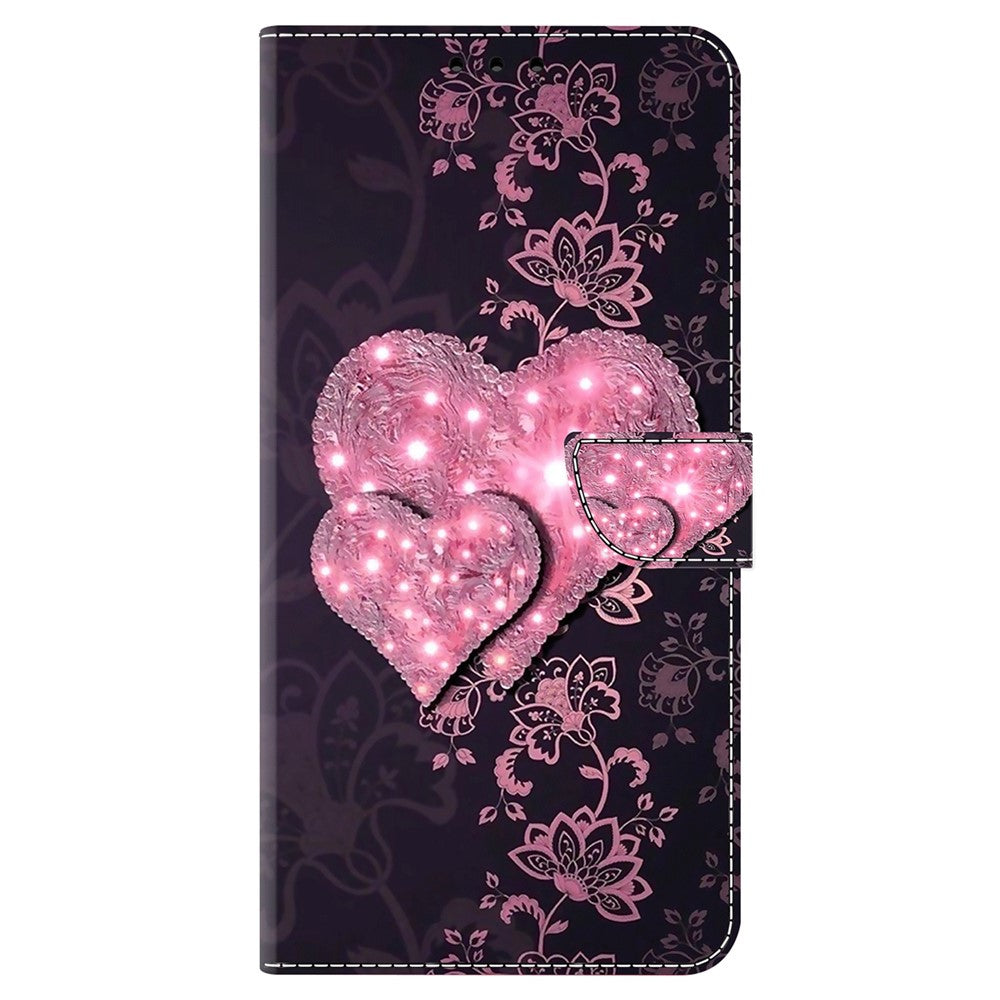 For Samsung Galaxy A35 5G Magnetic Case 3D Pattern Printing Leather Phone Protector