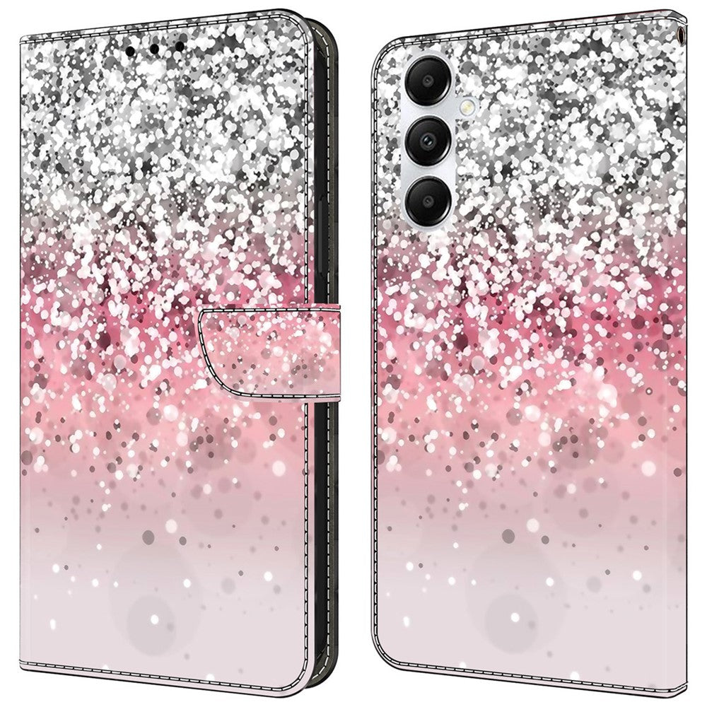 For Samsung Galaxy A35 5G Case Leather Printed 3D Pattern Phone Stand Cover