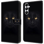 For Samsung Galaxy A35 5G Case Leather Printed 3D Pattern Phone Stand Cover