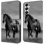 For Samsung Galaxy A35 5G Case Leather Printed 3D Pattern Phone Stand Cover