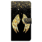 Til Samsung Galaxy A55 5G Magnetisk Etui 3D Mønstertryk Kortholder Telefoncover