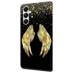 Til Samsung Galaxy A55 5G Magnetisk Etui 3D Mønstertryk Kortholder Telefoncover