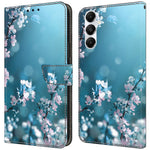 Til Samsung Galaxy A55 5G Magnetisk Etui 3D Mønstertryk Kortholder Telefoncover