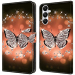 Til Samsung Galaxy A55 5G Magnetisk Etui 3D Mønstertryk Kortholder Telefoncover