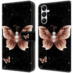 Til Samsung Galaxy A55 5G Magnetisk Etui 3D Mønstertryk Kortholder Telefoncover