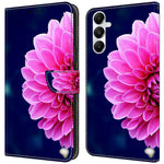 Til Samsung Galaxy A55 5G Magnetisk Etui 3D Mønstertryk Kortholder Telefoncover