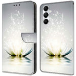 Til Samsung Galaxy A55 5G Magnetisk Etui 3D Mønstertryk Kortholder Telefoncover