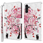 For Samsung Galaxy A25 5G (Global) (161.0 x 76.5 x 8.3mm) Case Leather 3D Pattern Phone Cover