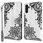 For Samsung Galaxy A25 5G (Global) (161.0 x 76.5 x 8.3mm) Case Leather 3D Pattern Phone Cover