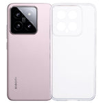 For Xiaomi 14 Cell Phone Case Clear Watermark-free 2.0mm TPU Back Shell