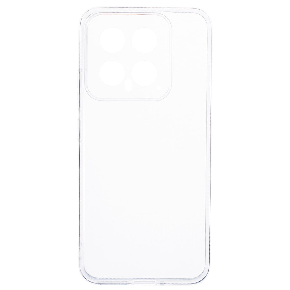 For Xiaomi 14 Cell Phone Case Clear Watermark-free 2.0mm TPU Back Shell