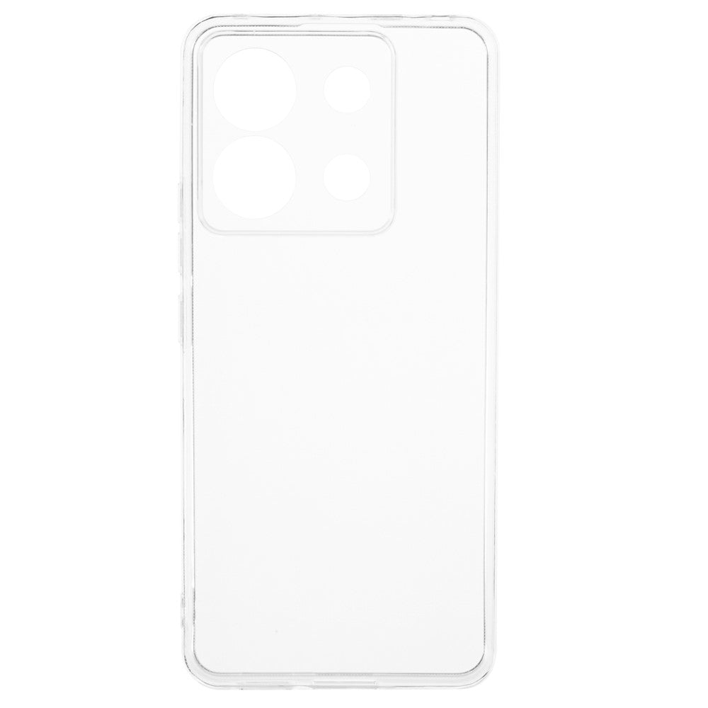 Xiaomi Redmi Note 13 Pro 5G / Poco X6 5G-skal Vattenstämpelfritt 2,0 mm transparent mobilmobilskal