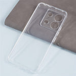For Xiaomi Redmi Note 13 Pro 5G / Poco X6 5G Case Watermark-free 2.0mm Transparent Cell Phone Cover