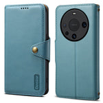 DENIOR For Huawei Mate 60 Pro / 60 Pro+ Case Cowhide Texture Card Holder Phone Cover