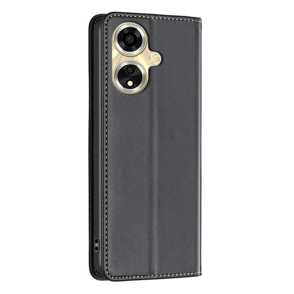 BINFEN COLOR BF18 For Oppo A59 5G Cover Magnetic Closure Card Slots Phone Case
