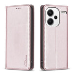 BINFEN COLOR BF18 For Xiaomi Redmi Note 13 Pro+ 5G Leather Phone Case Cover with Card Holder Stand