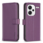 BINFEN COLOR BF17 For Xiaomi Redmi Note 13 Pro+ 5G Case PU Leather Wallet Cover