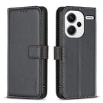 BINFEN COLOR BF17 For Xiaomi Redmi Note 13 Pro+ 5G Case PU Leather Wallet Cover