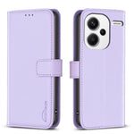 BINFEN COLOR BF17 For Xiaomi Redmi Note 13 Pro+ 5G Case PU Leather Wallet Cover