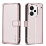 BINFEN COLOR BF17 For Xiaomi Redmi Note 13 Pro+ 5G Case PU Leather Wallet Cover