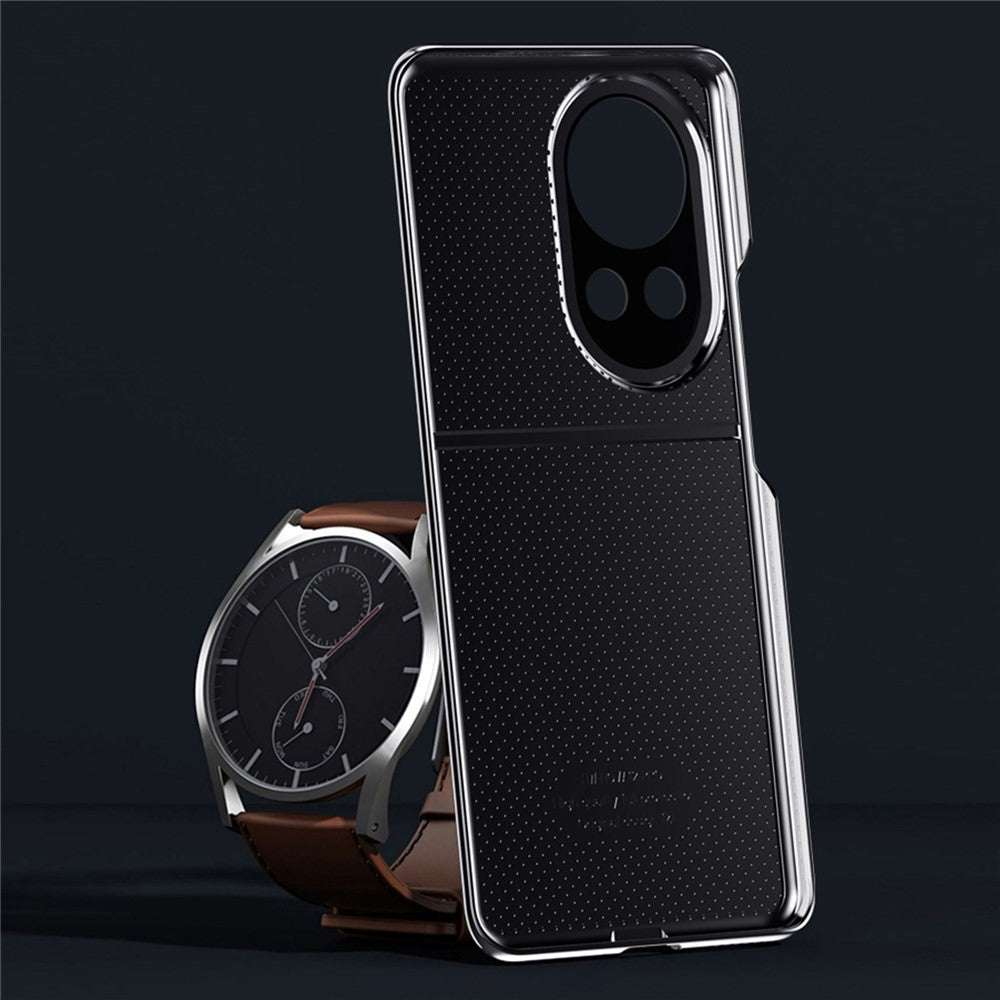 Huawei Nova 12 Pro 5G / Nova 12 Ultra 5G-skal PU-läderbelagt akryl + PC-mobilskal