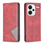 For Xiaomi Redmi Note 13 Pro+ 5G Case PU Leather Phone Cover with TPU Shockproof Shell