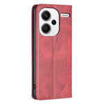 For Xiaomi Redmi Note 13 Pro+ 5G Case PU Leather Phone Cover with TPU Shockproof Shell
