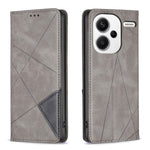 For Xiaomi Redmi Note 13 Pro+ 5G Case PU Leather Phone Cover with TPU Shockproof Shell