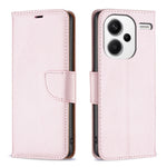 For Xiaomi Redmi Note 13 Pro+ 5G Wallet Case with Wrist Strap Litchi Texture Leather Phone Stand Cover