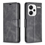 For Xiaomi Redmi Note 13 Pro+ 5G Case Collection Leather Folio Flip Phone Cover Smooth Textured