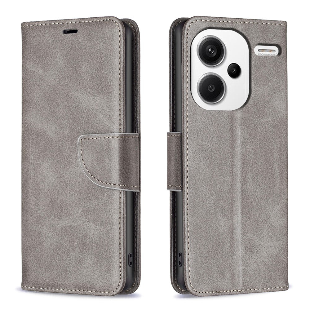 For Xiaomi Redmi Note 13 Pro+ 5G Case Collection Leather Folio Flip Phone Cover Smooth Textured