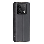 BINFEN COLOR BF18 For Xiaomi Redmi Note 13 5G Leather Cover Magnetic Closure Flip Phone Case