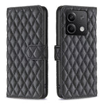 BINFEN COLOR BF Style-14 For Xiaomi Redmi Note 13 5G Leather Flip Case Folding Stand Phone Cover