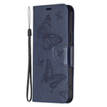 Xiaomi Redmi Note 13 5G Läderfodral Plånboksfodral med Fjärilsmönster