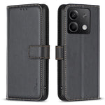 BINFEN COLOR BF17 For Xiaomi Redmi Note 13 5G Case PU Leather Phone Cover Wallet